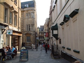 The streets of Bath