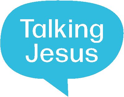 Talking Jesus light blue