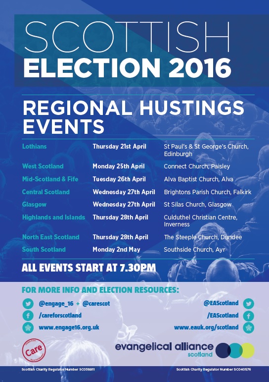 Scottish hustings Scottish hustings