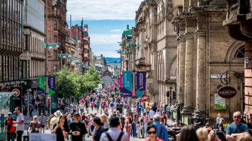 Glasgow high street