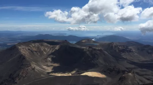 New Zealand volcano mountains