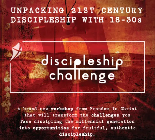 Disciple image for events on website