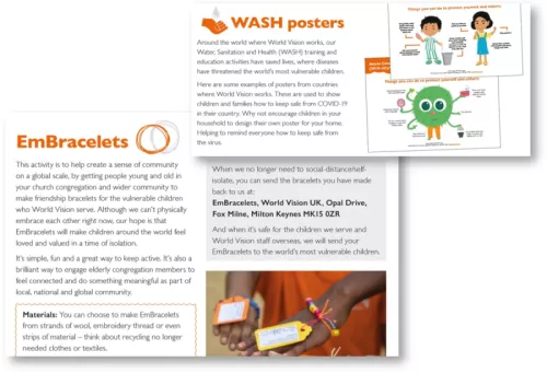 Little Pack of Hope activity photos