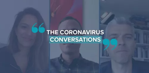 Coronavirus conversations card