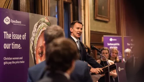 Foreign Secretary Jeremy Hunt