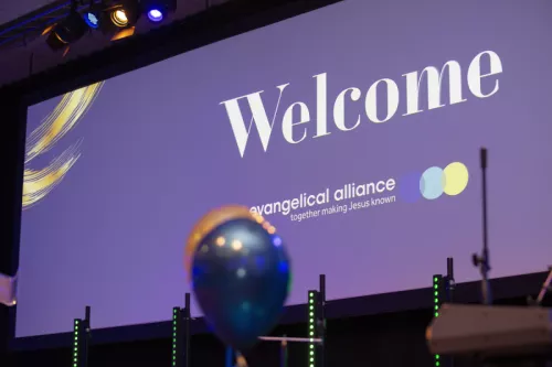 OPC Celebration welcome on screen