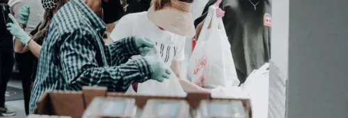 Food bank tomato soup