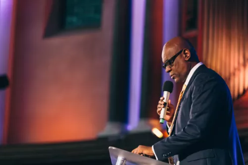 Pastor Agu OPC celebration