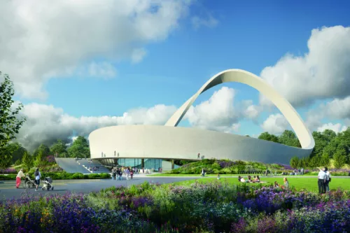 CGI Design Image of Eternal Wall of Answered Prayer