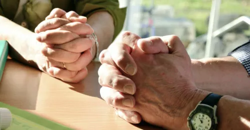 Praying Clasped Hands