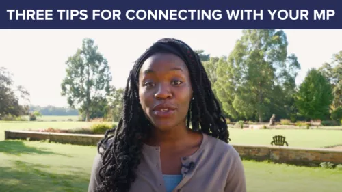 Three tips for connecting with your local representative