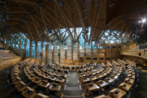 Scottish Parliament Debating Chamber 2