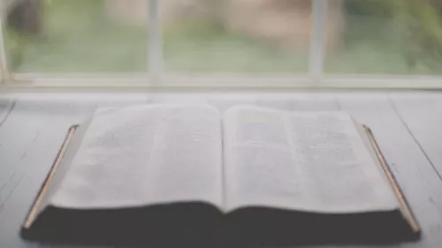 Open bible