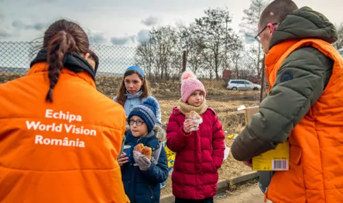World Vision responds Romania