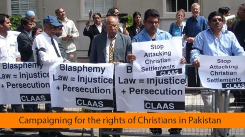 Campaigning for the rights of Christians in pakistan