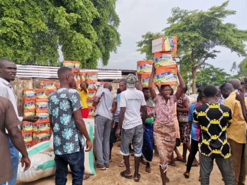 Release International partners distribute aid to Christians forced to flee persecution