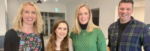 Laura, Lisa, Danielle & David (NI Team)