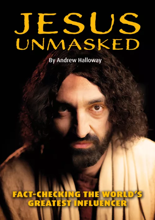 Jesus unmasked A5 booklet cover