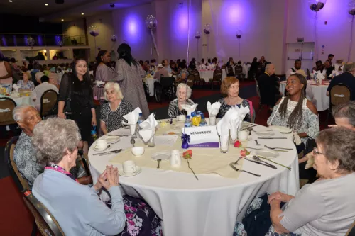 Cross Section Of Guests At Jesus House