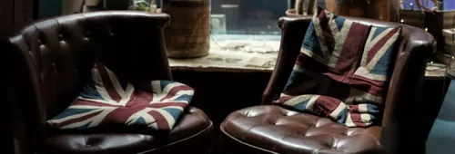 Union Jack Flag Chairs