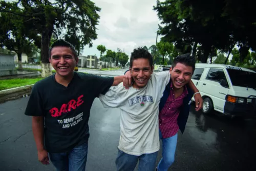 2 former Street living youth who have mentors with street living freind centre