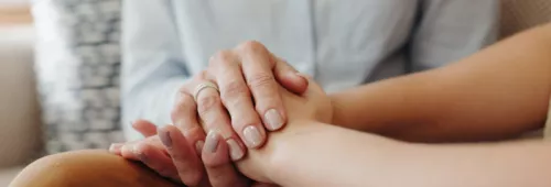 Holding hands image