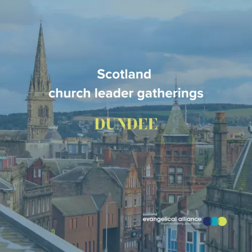 Dundee leader gathering square