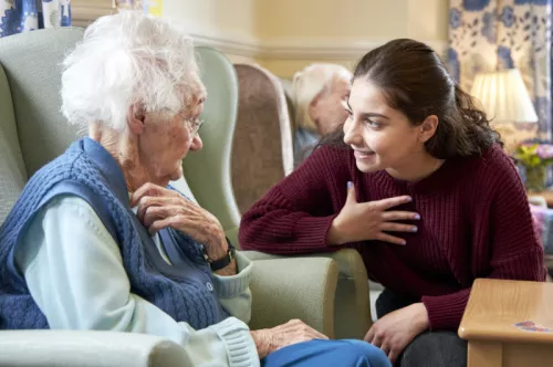 Maria Care Home Befriender NB only to be used with Embracing Age content