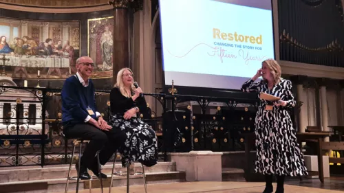 Restored2 founders and bekah