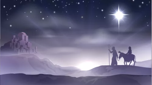 I Stock Mary and Joseph