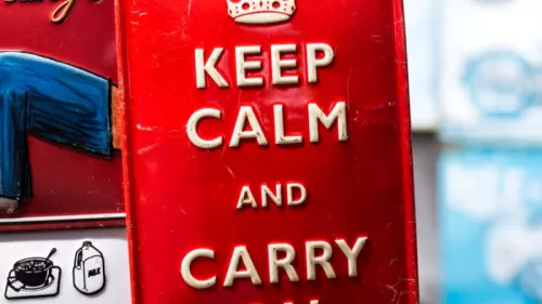 Keep Calm and Carry On image