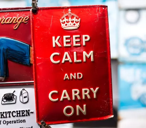 Keep Calm and Carry On image
