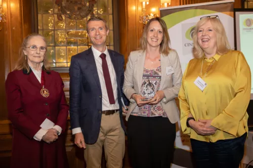 Joy Wright winning Project Lab Final