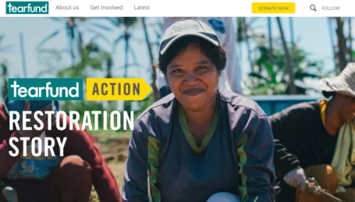 Tearfund Restoration Story Web