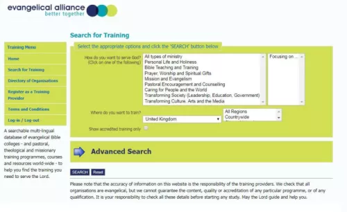 Ea Training Directory Web